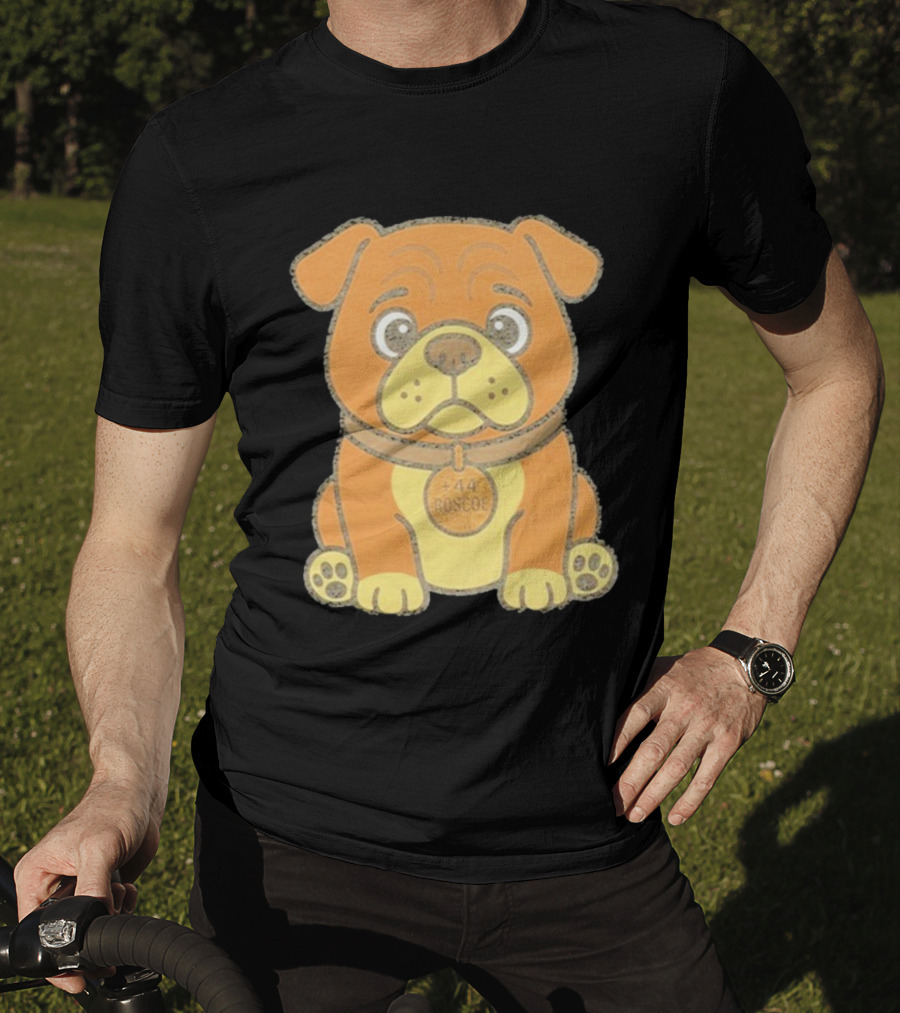 Lewis Hamilton Roscoe Dog +44 T-Shirt
