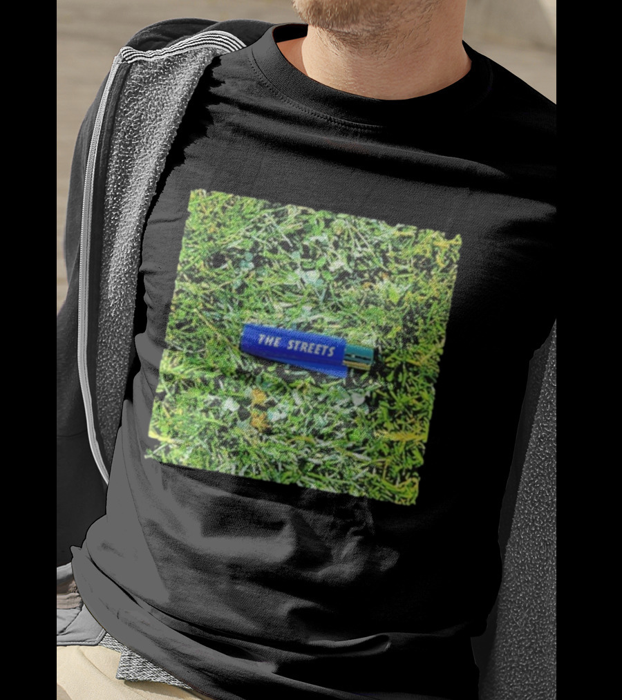 The Streets Blue Lighter On Grass St Andrew T-Shirt