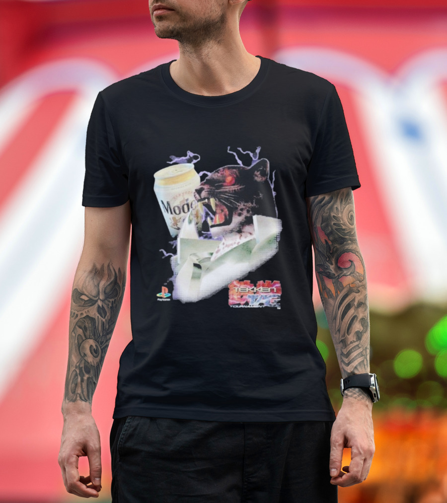 Tekken TAG Tournament Armor King X Modelo 2000 Mamono World PlayStation T-Shirt