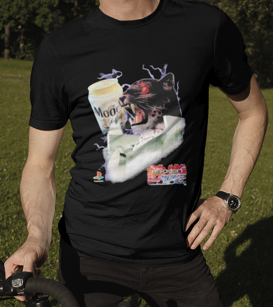 Tekken TAG Tournament Armor King X Modelo 2000 Mamono World PlayStation T-Shirt