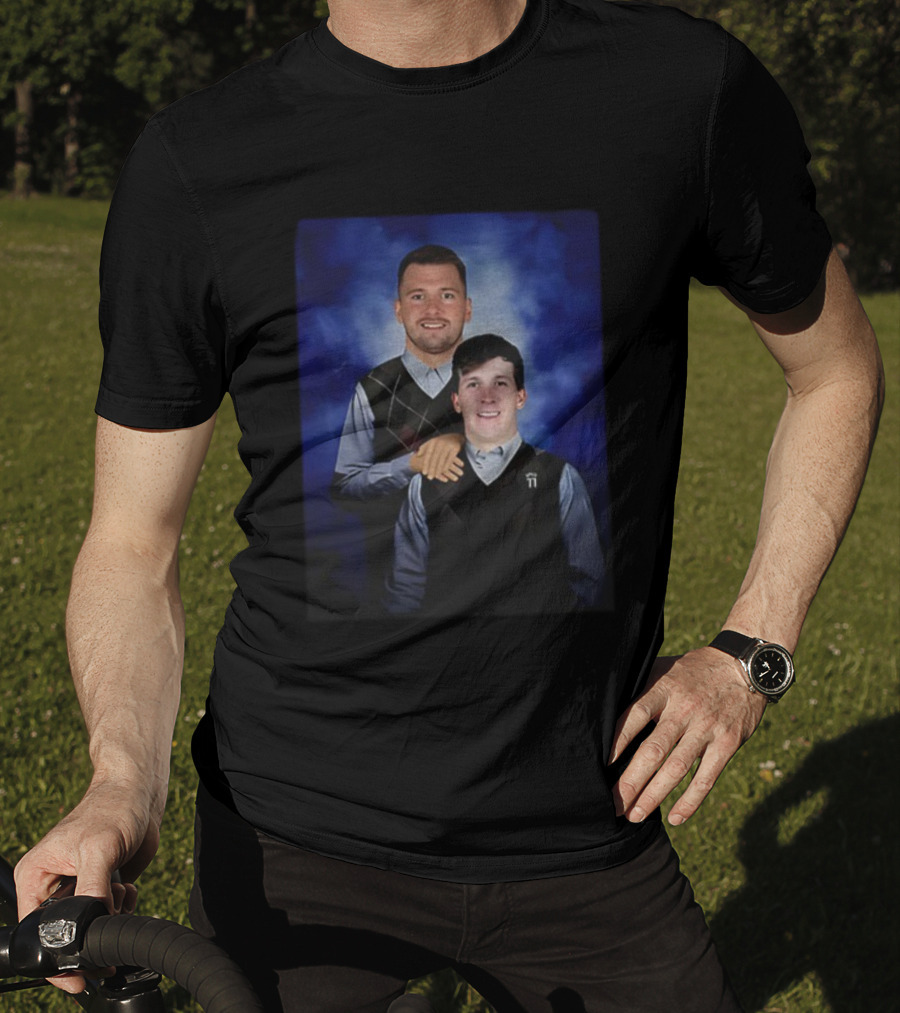 Austin Reaves Luka Doncic Step Brothers Basketball Meme Portrait T-Shirt