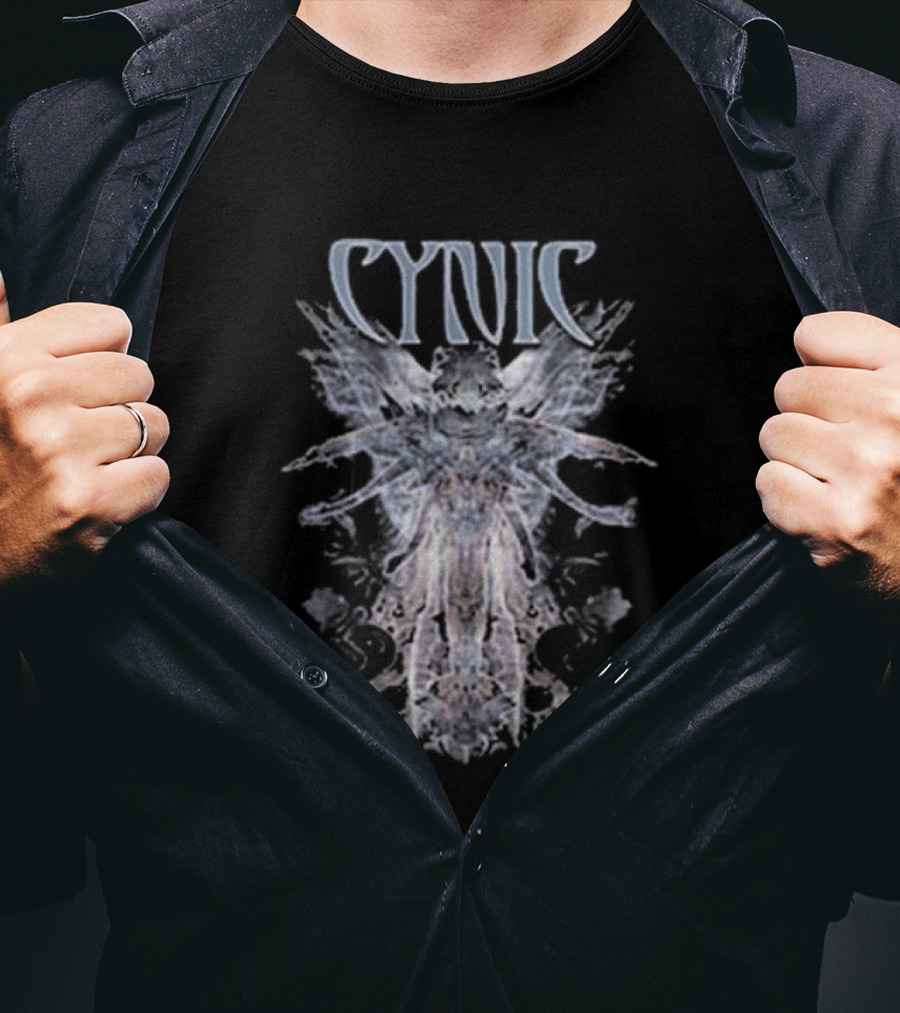 Cynic Traced In Air Angelic Abstract Band Merchandise T-Shirt