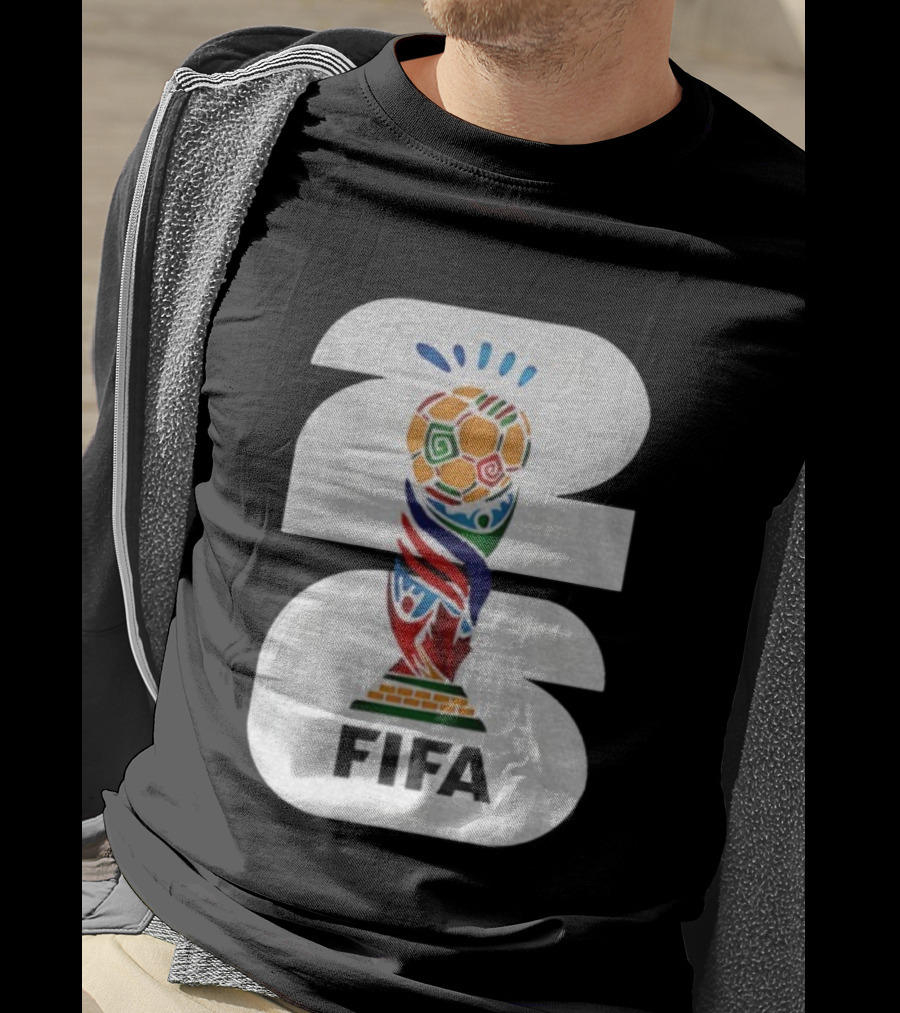 FIFA World Cup 2026 Trophy Emblem Iconic Soccer Championship Symbol T-Shirt