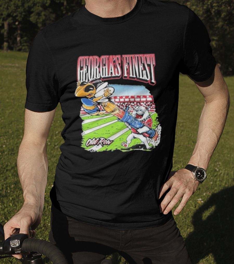 Georgia's Finest Georgia Tech Yellow Jackets Repellent Dawg Victory T-Shirt
