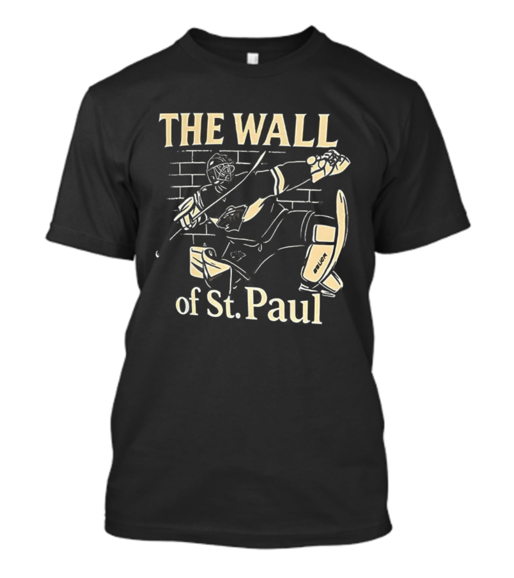 Jesper Wallstedt The Wall Of St Paul Minnesota Wild Hockey T-Shirt