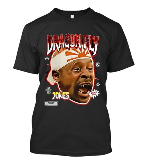 Martin Lawrence Dragon Fly Jones Big Head Silencio Punk Sensei T-Shirt