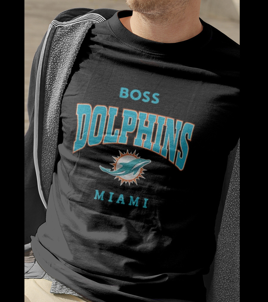 BOSS Dolphins Miami NFL T-Shirt