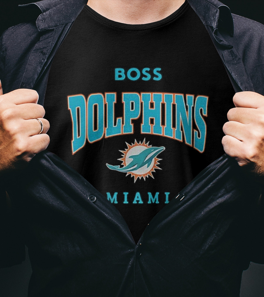 BOSS Dolphins Miami NFL T-Shirt