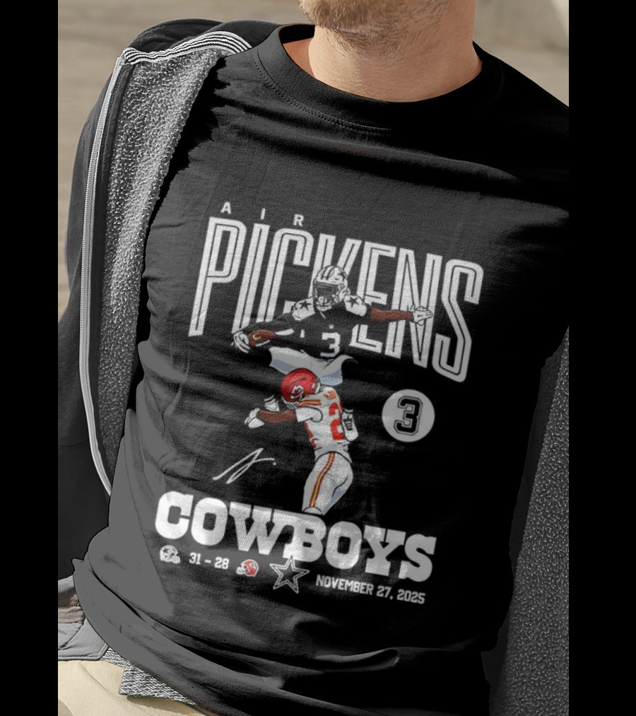 AIr Pickens Cowboys Vintage Football Celebration Tee T-Shirt