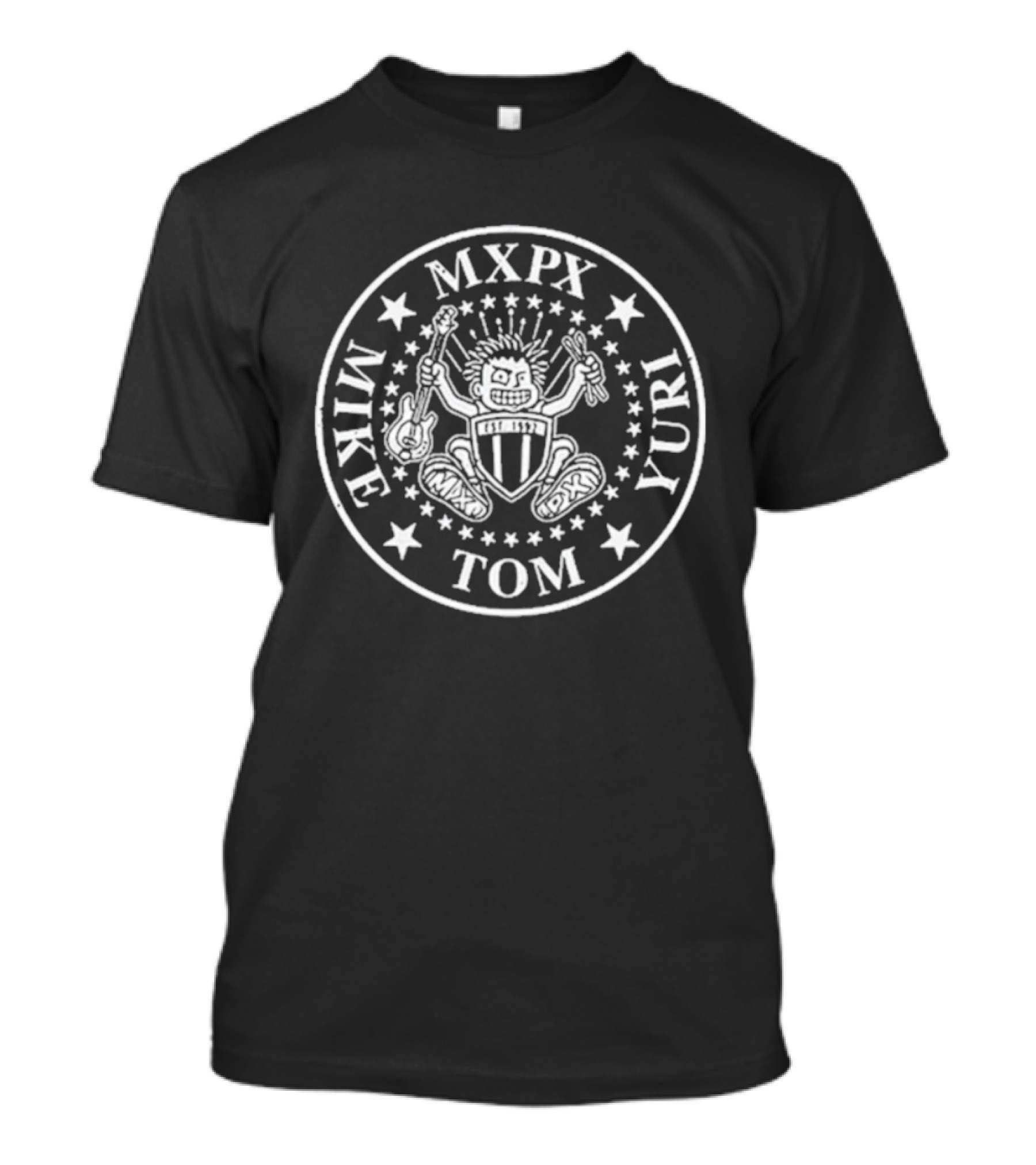 MXPX Mike Tom Yuri Band Logo Emblem T-Shirt