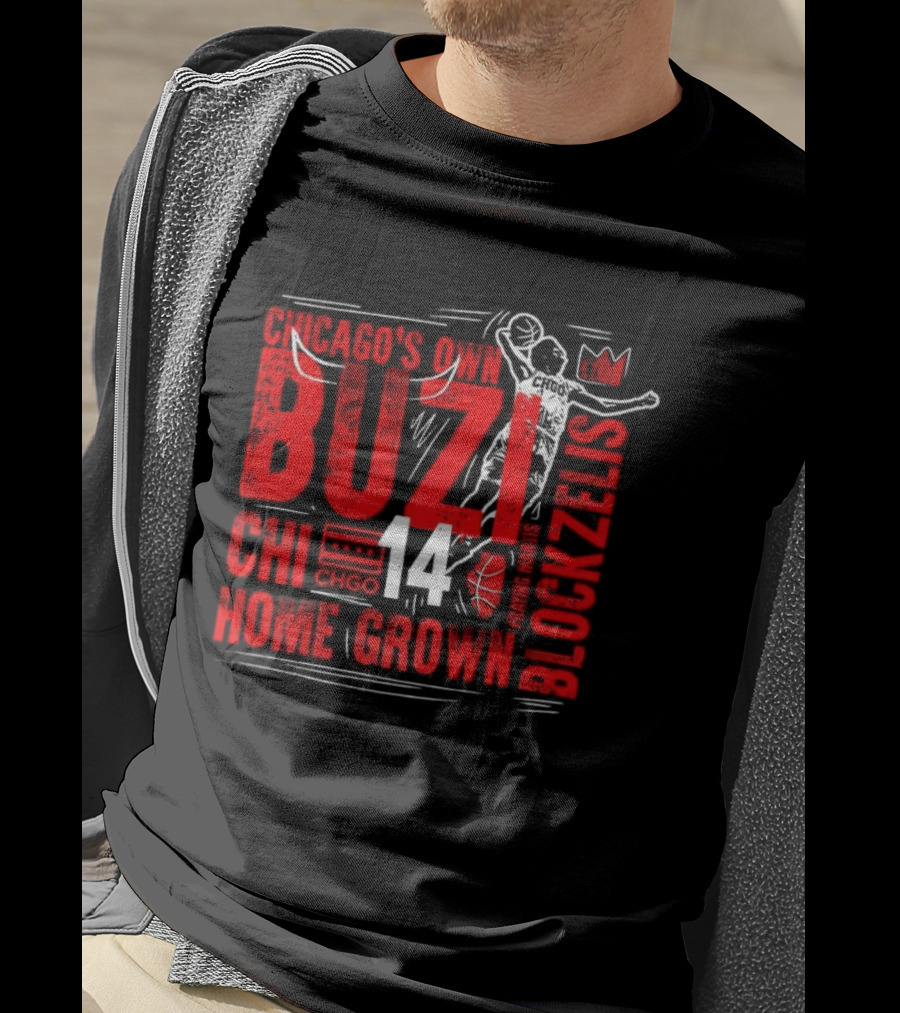 Chicago's Own Buzz Steezer 14 CHGO Home Grown T-Shirt
