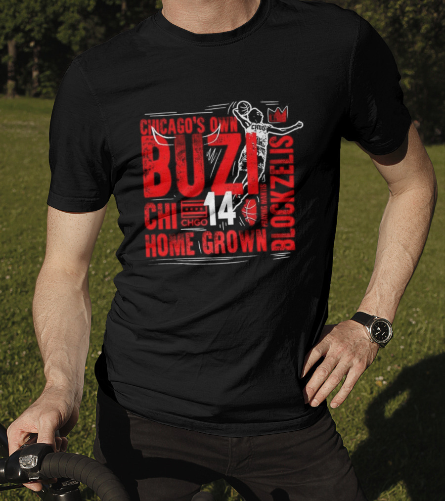 Chicago's Own Buzz Steezer 14 CHGO Home Grown T-Shirt