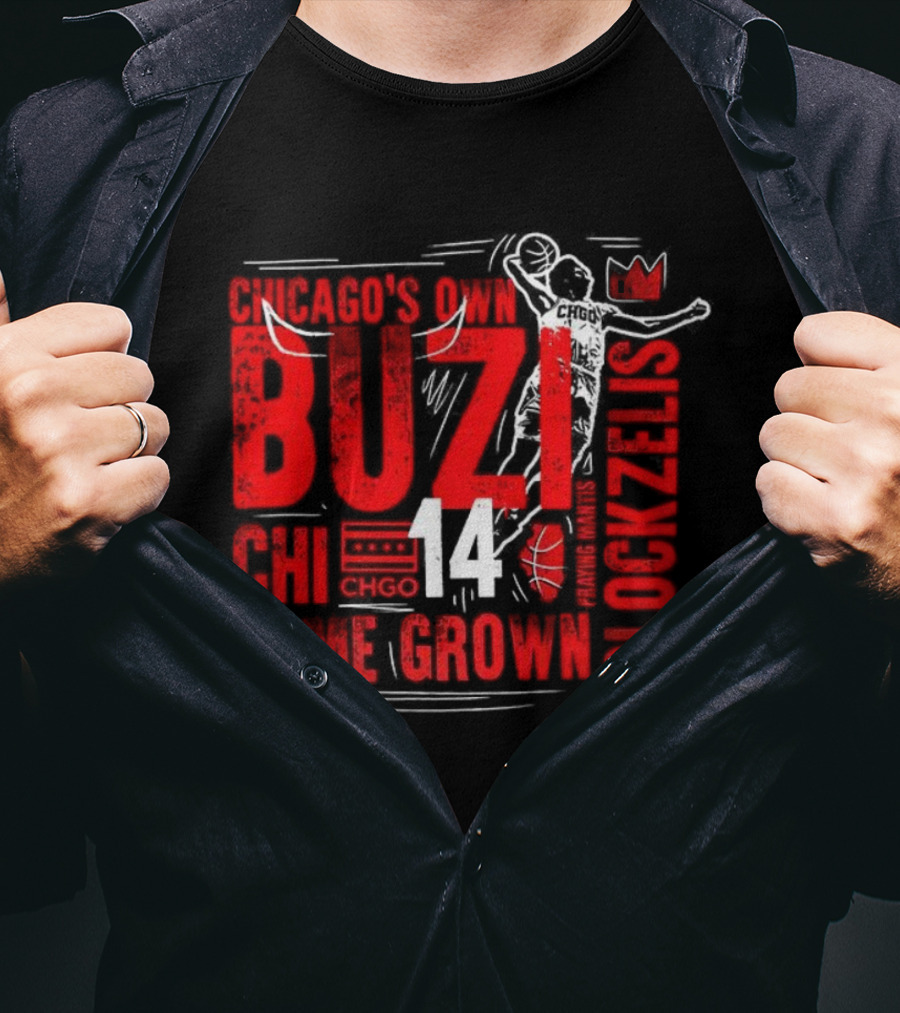 Chicago's Own Buzz Steezer 14 CHGO Home Grown T-Shirt