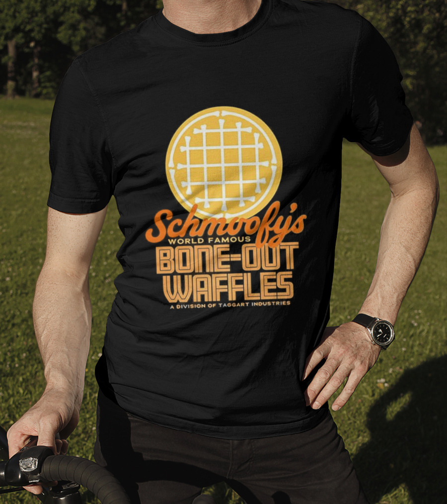 Schmoofy’s World Famous Bone-Out Waffles Exclusively At Specific Locale T-Shirt