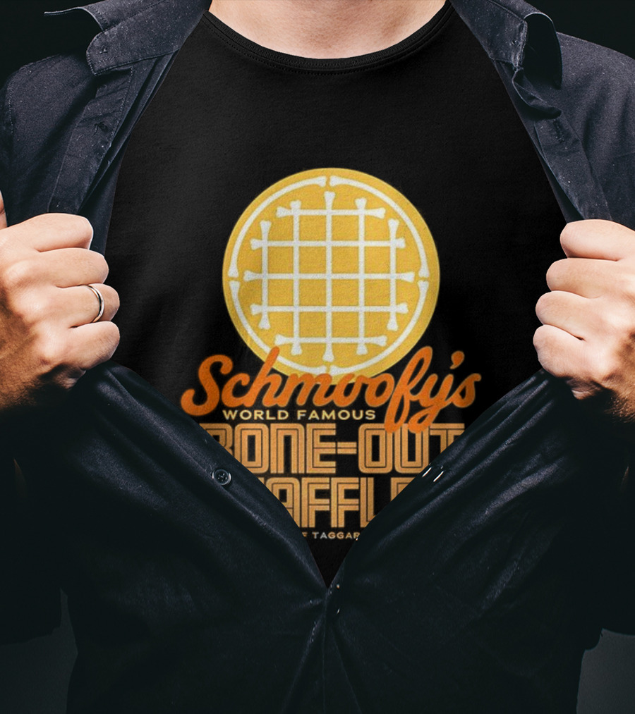 Schmoofy’s World Famous Bone-Out Waffles Exclusively At Specific Locale T-Shirt