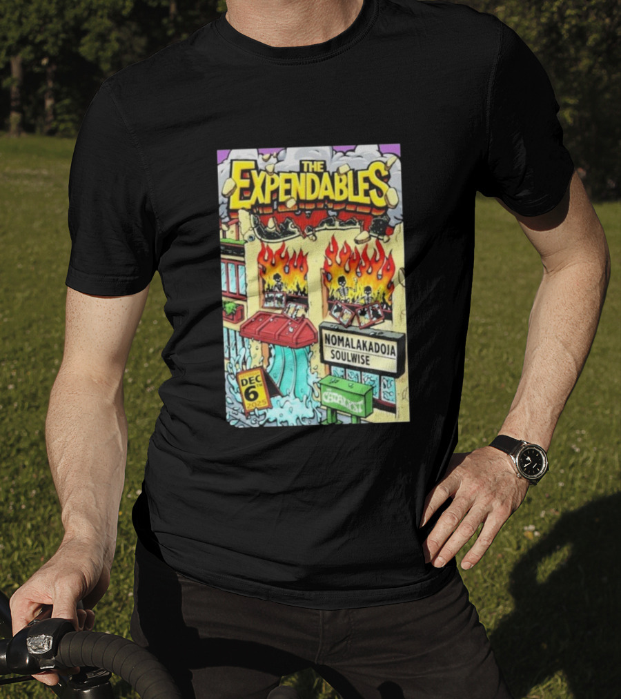 The Expendables Nomalakadoja Soulwise At Catalyst December 6 2025 Event T-Shirt