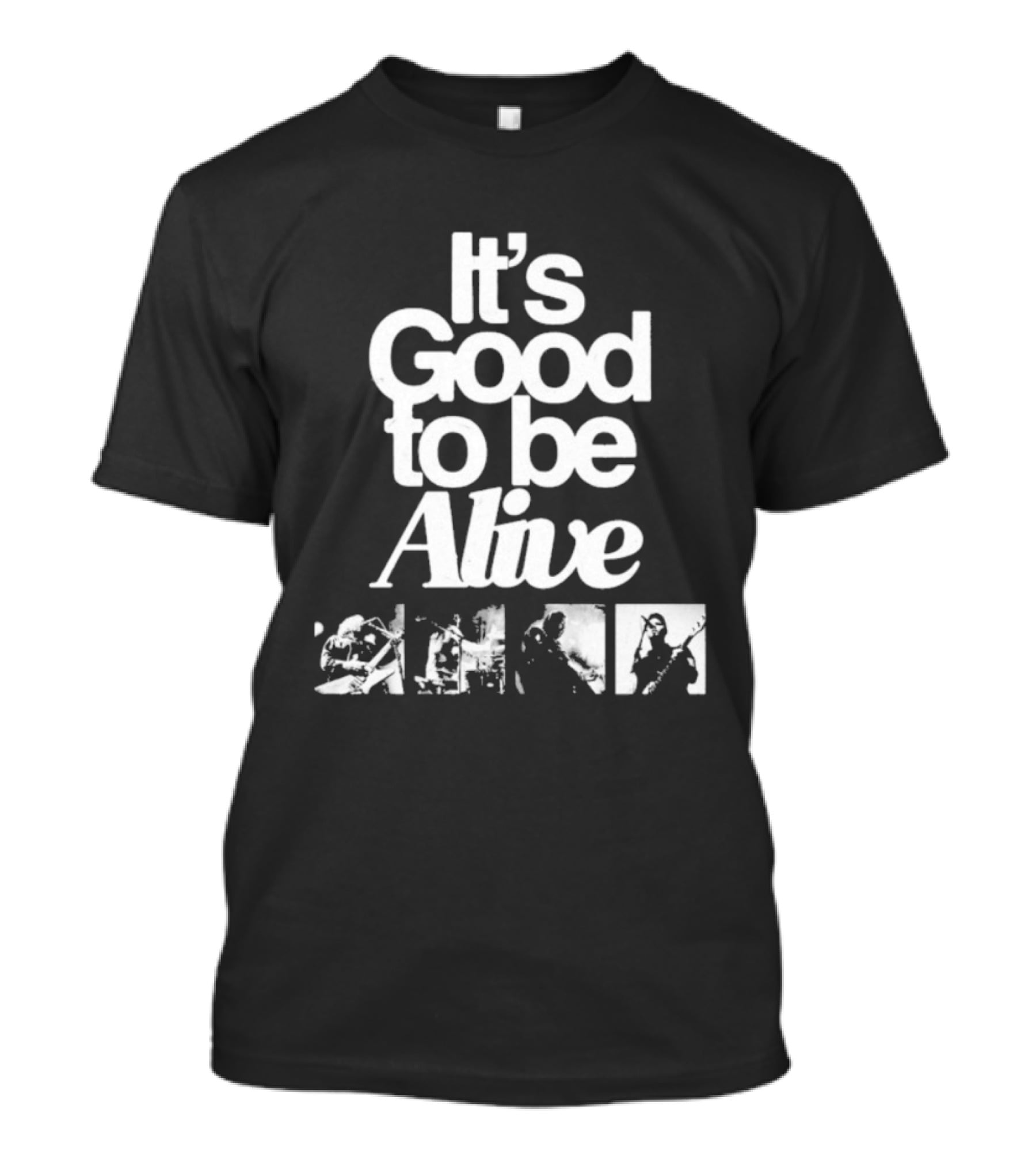 The Gaslight Anthem It's Good To Be Alive Band Silhouette T-Shirt