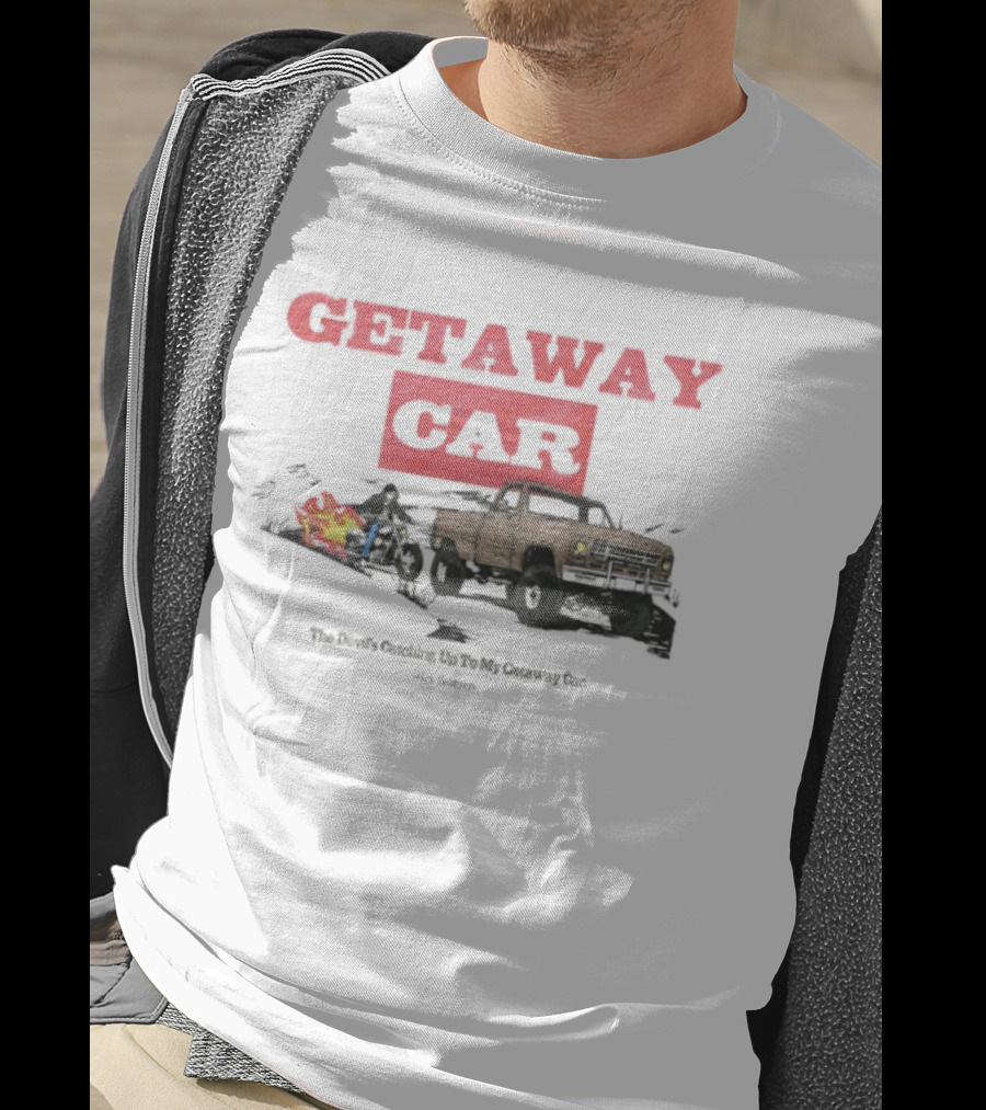 Getaway Car Alex Warren Store Merch Vintage Truck Fire Trail T-Shirt