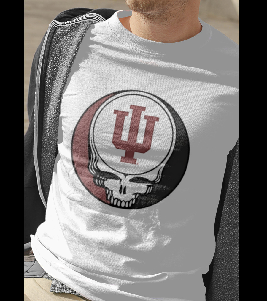 Indiana University Grateful Dead Steal Your Face Mashup T-Shirt