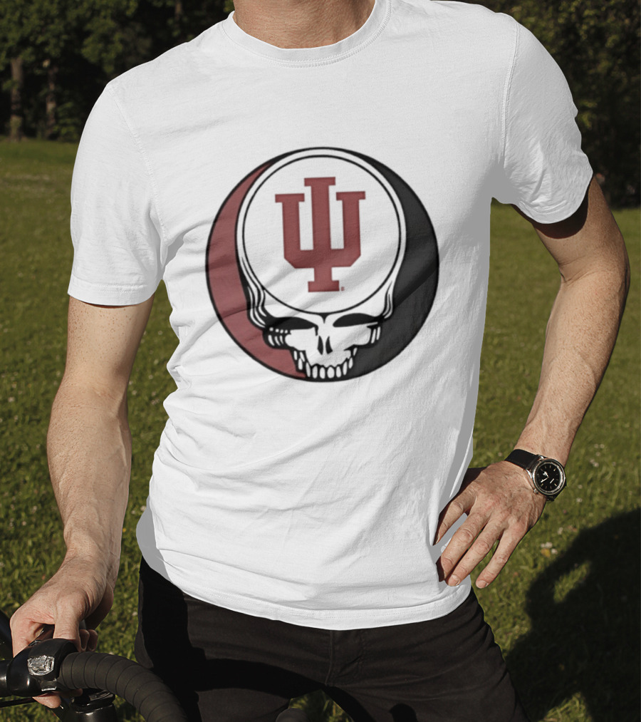 Indiana University Grateful Dead Steal Your Face Mashup T-Shirt