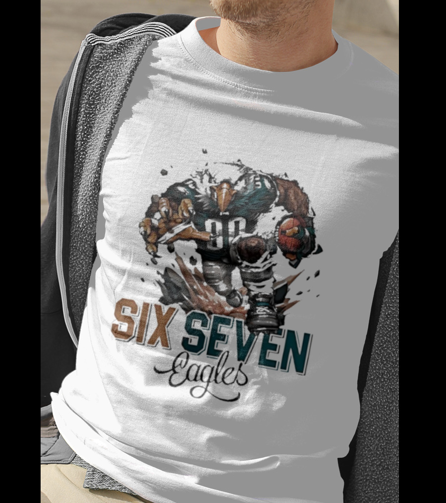 Philadelphia Eagles Mascot Six Seven T-Shirt