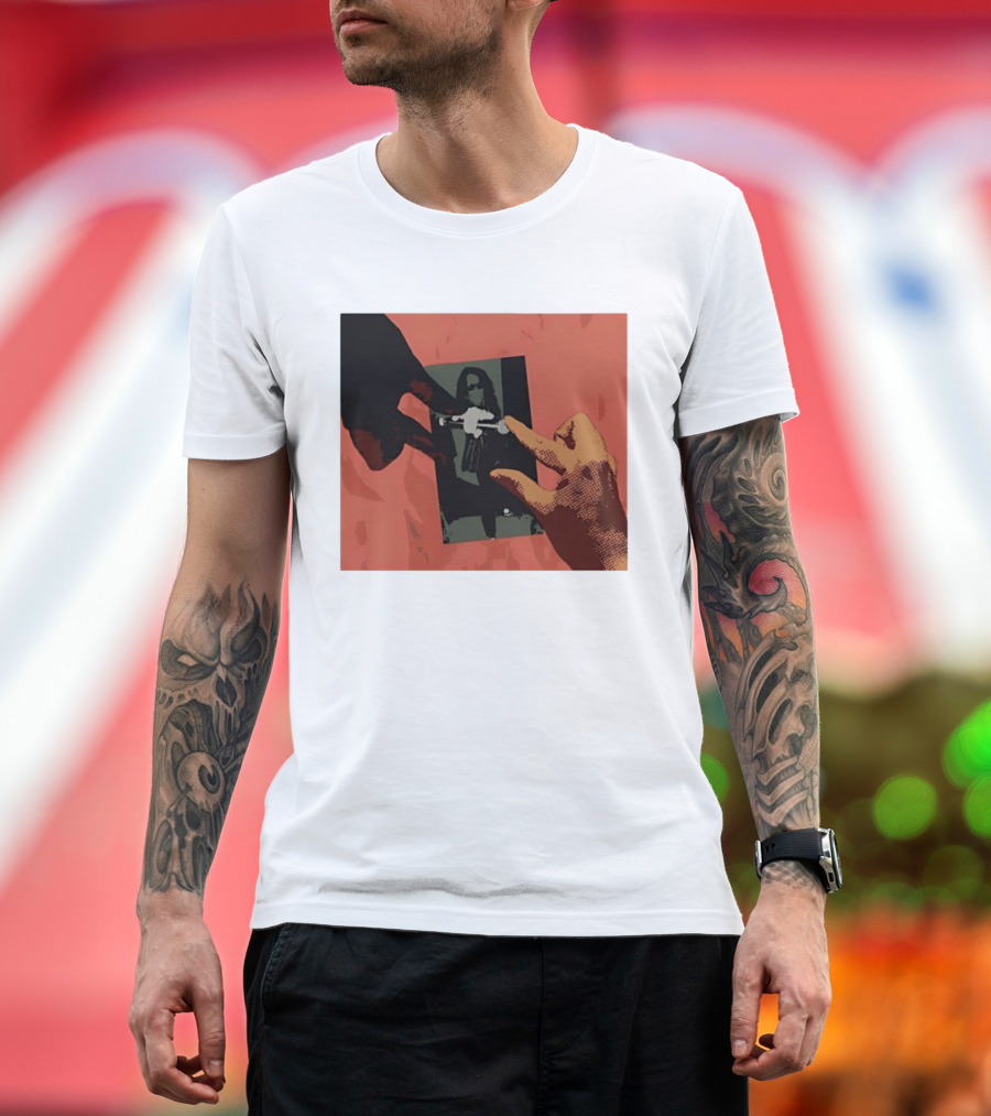 Stephen Pearcy Ratt Attack Retro Music Photo Collage T-Shirt