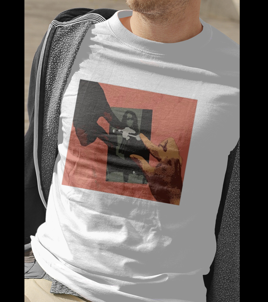 Stephen Pearcy Ratt Attack Retro Music Photo Collage T-Shirt