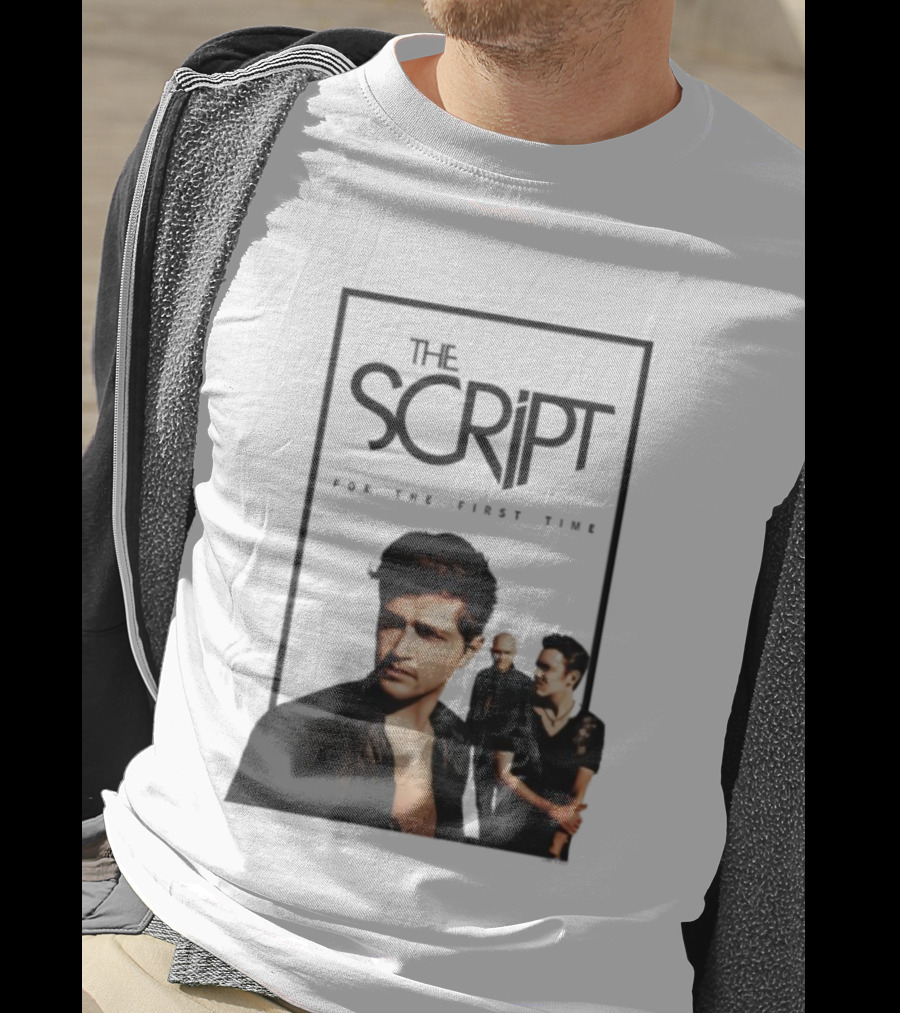 The Script Store Merch For The First Time T-Shirt