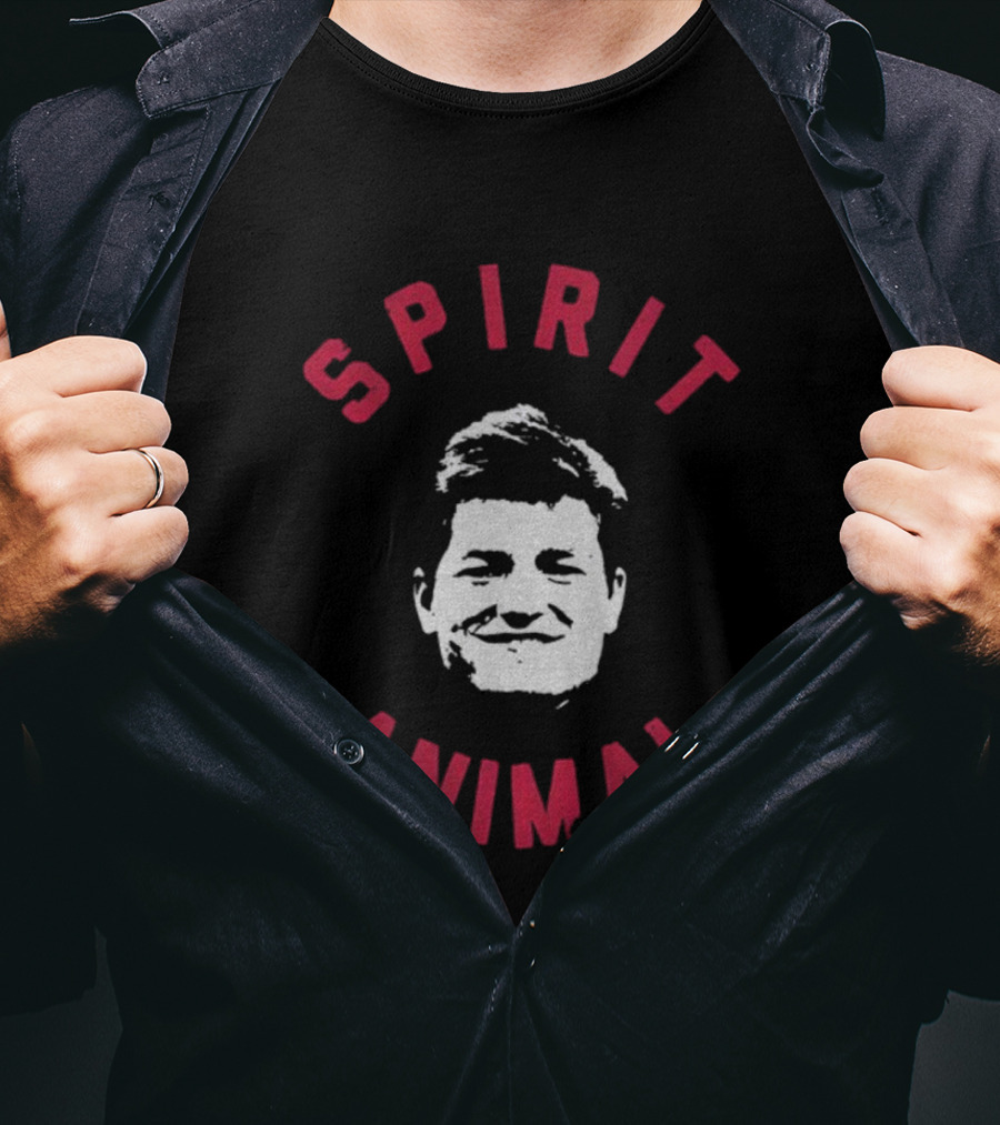 Drake Maye Spirit Animal New England Football Face Design T-Shirt