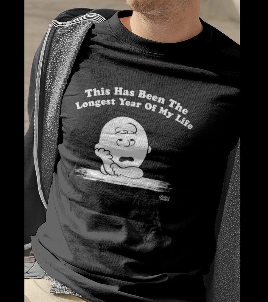 This Has Been The Longest Year Of My Life Charlie Brown The Peanuts Diablo Macabre T-Shirt