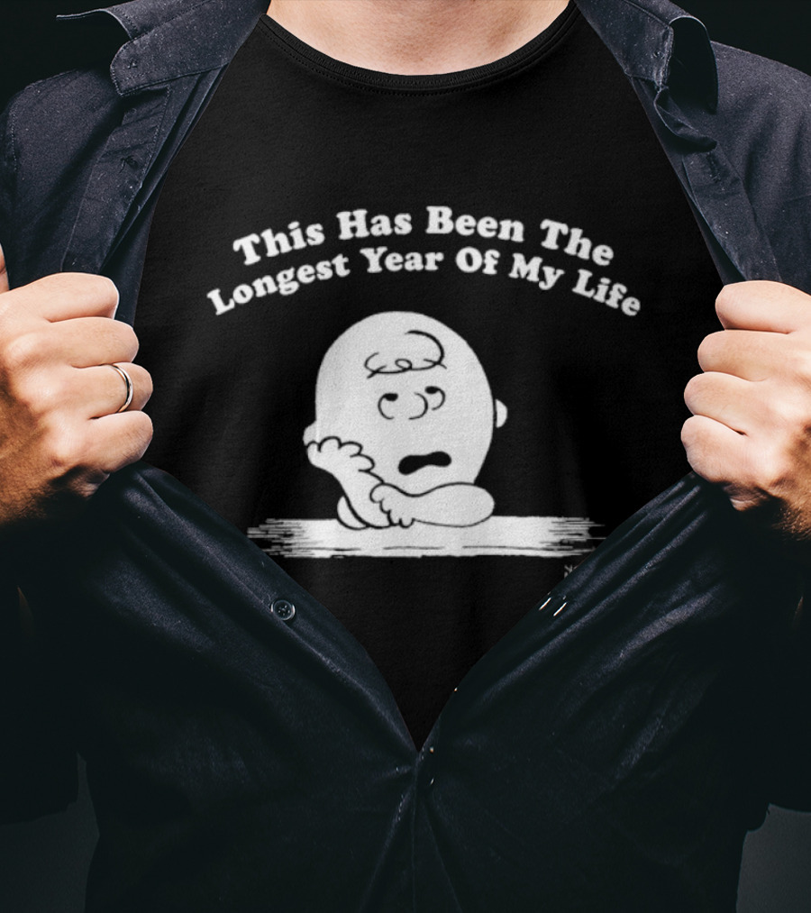 This Has Been The Longest Year Of My Life Charlie Brown The Peanuts Diablo Macabre T-Shirt