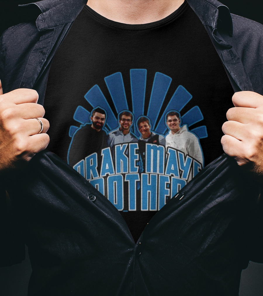Drake Maye Brothers NFL Football Fan Apparel T-Shirt