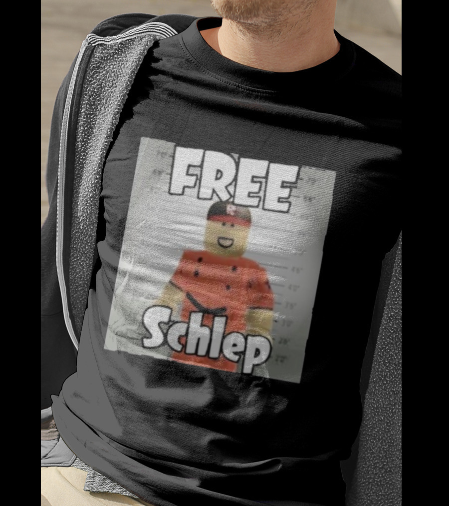 Free Schlep Roblox Shot Character T-Shirt