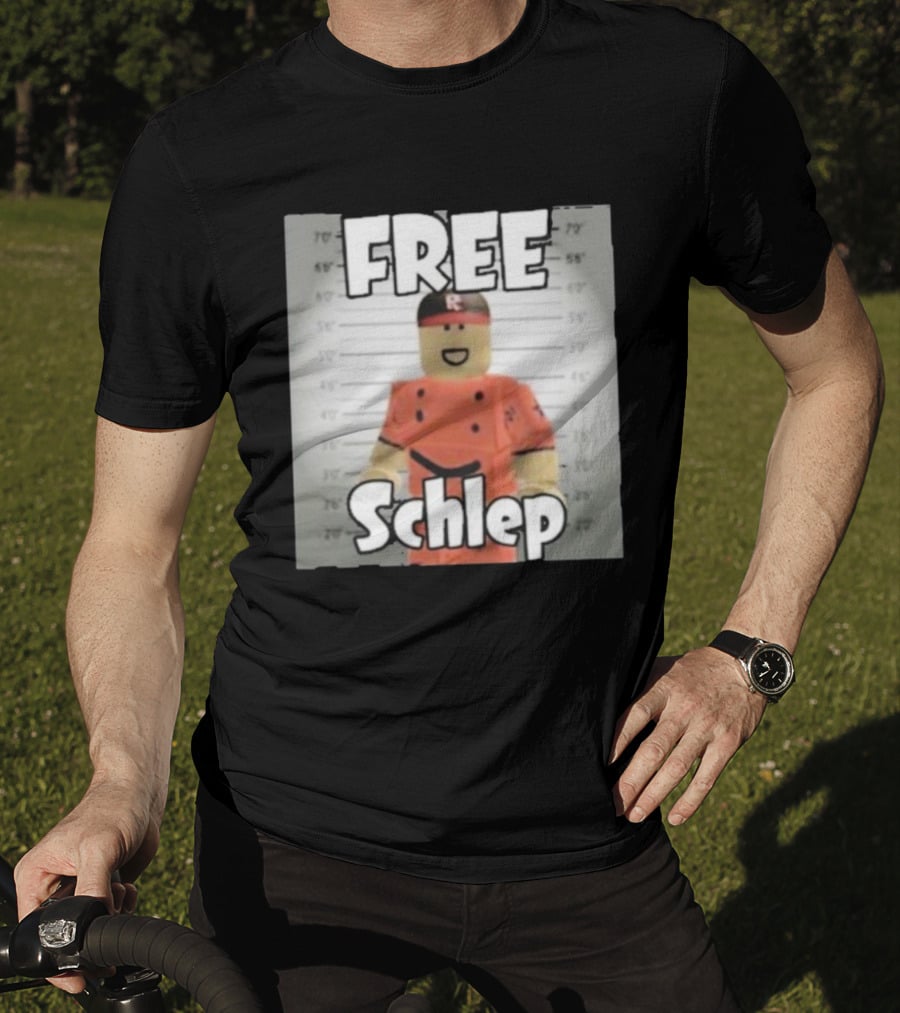 Free Schlep Roblox Shot Character T-Shirt