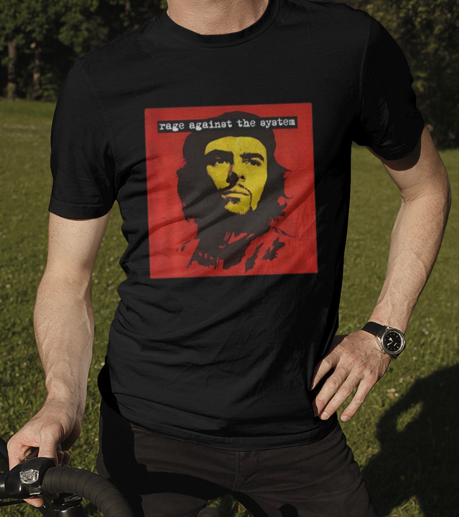 Rage Against The System Luigi Mangione Che Icon Fusion T-Shirt