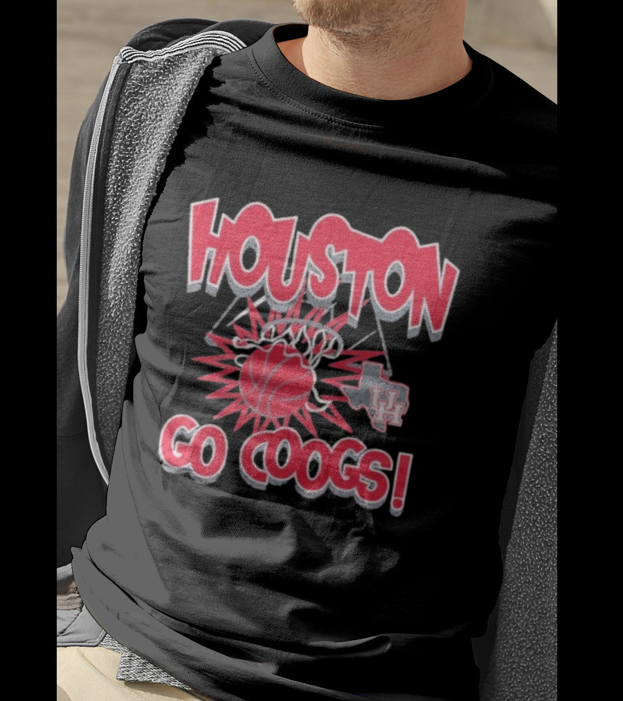 Houston Go Coogs Basketball Texas UH T-Shirt