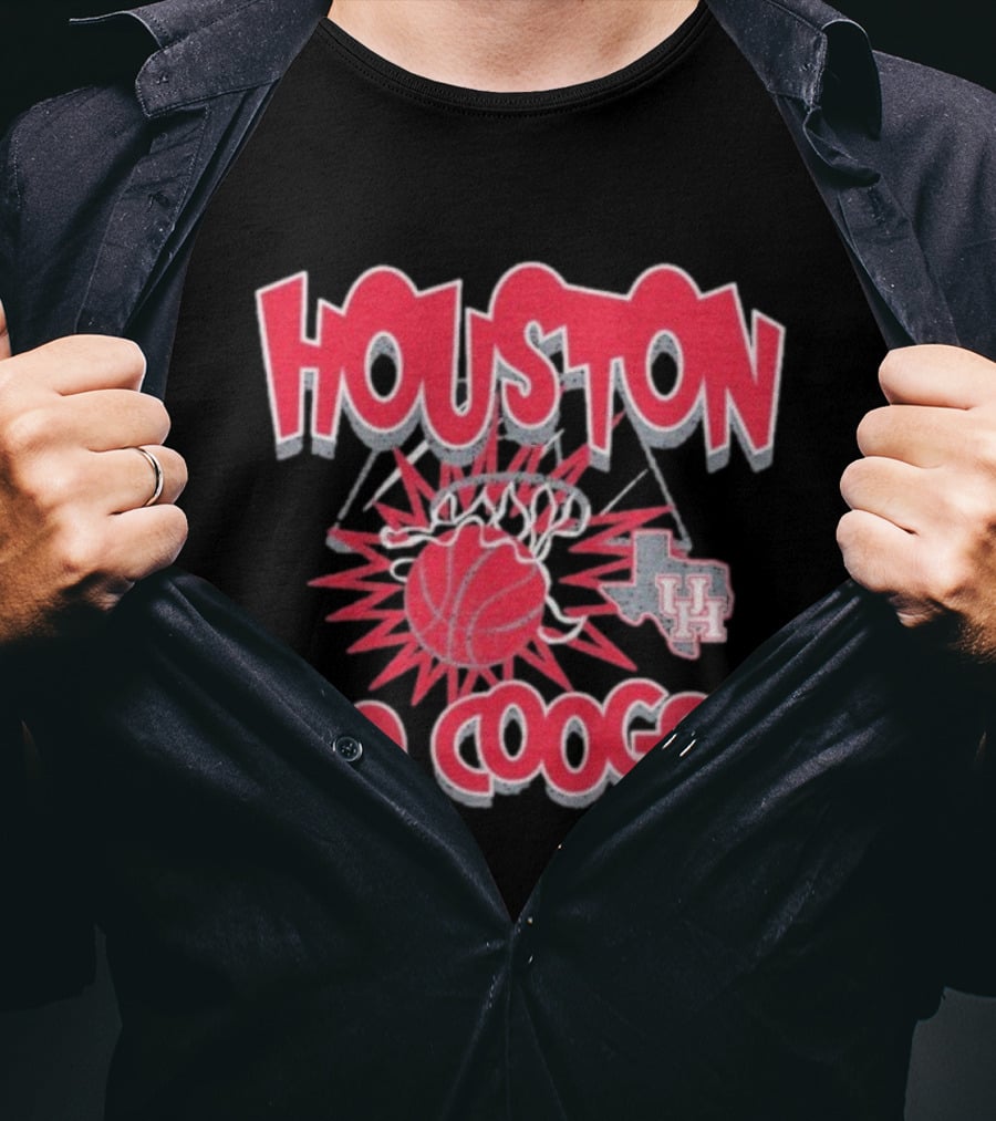 Houston Go Coogs Basketball Texas UH T-Shirt
