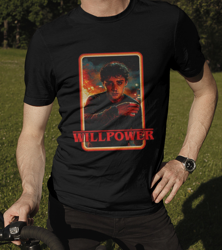Willpower Stranger Things 5 Vintage Retro Style T-Shirt