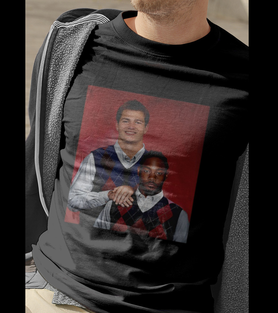 New England Football Drake Maye Stefon Diggs Step Brothers NFL Humor T-Shirt