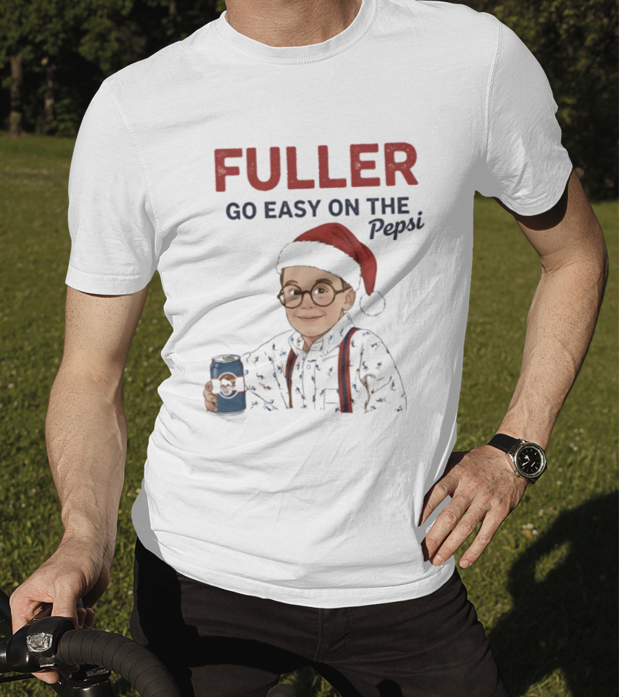 Fuller Go Easy On The Pepsi Christmas Santa Hat T-Shirt