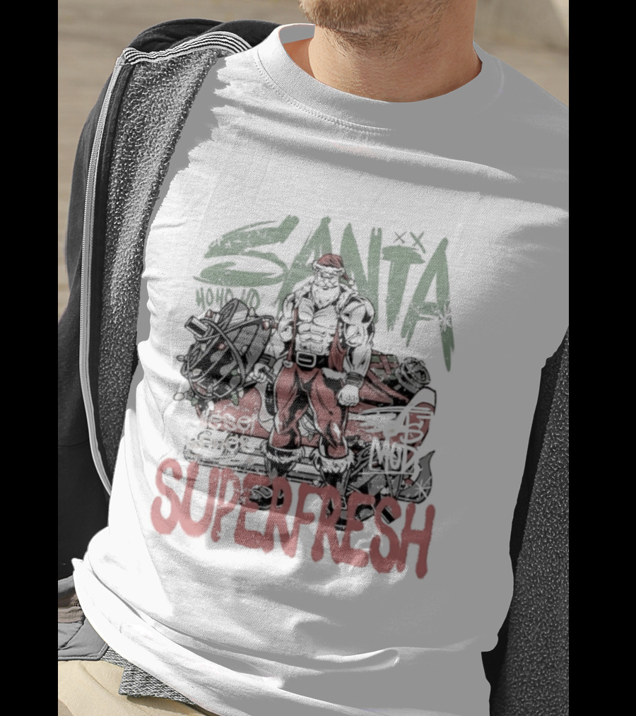 Santa Superfresh Ho Ho Ho Beast Mode T-Shirt