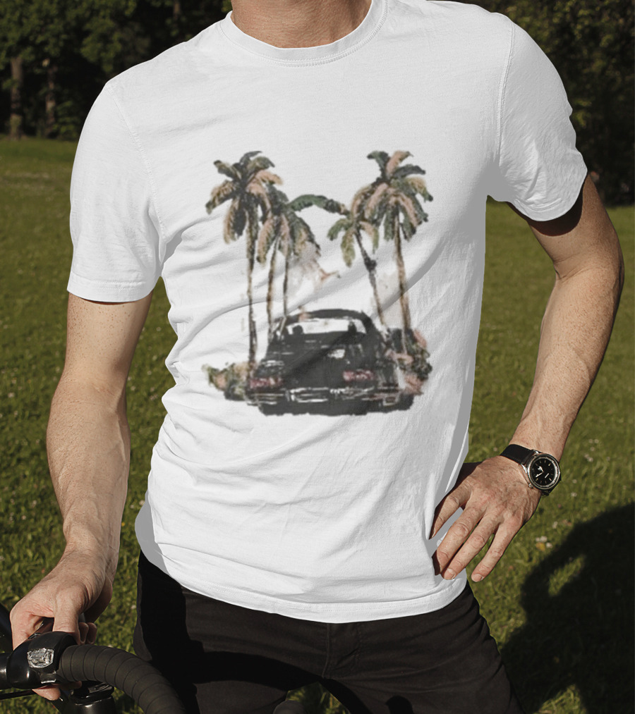 Bel-Air Will Smith Classic Car Palm Trees Vibe T-Shirt