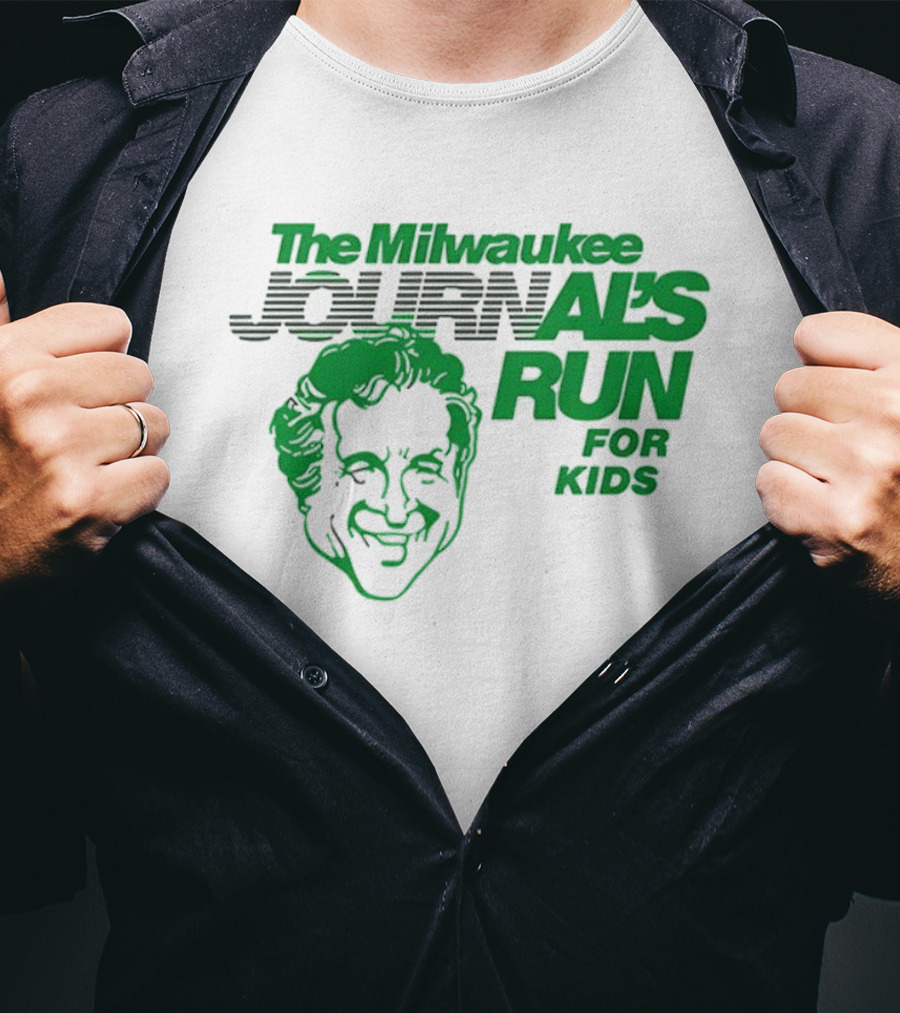 The Milwaukee Journal's Run For Kids Rob McElhenney T-Shirt