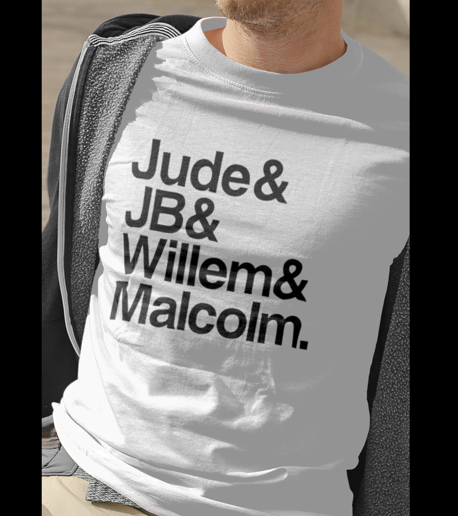 ```Human Jude JB Willem Malcolm ``` T-Shirt