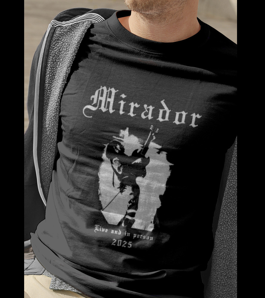 Mirador Live In Person 2025 Jake Kiszka Tribute T-Shirt