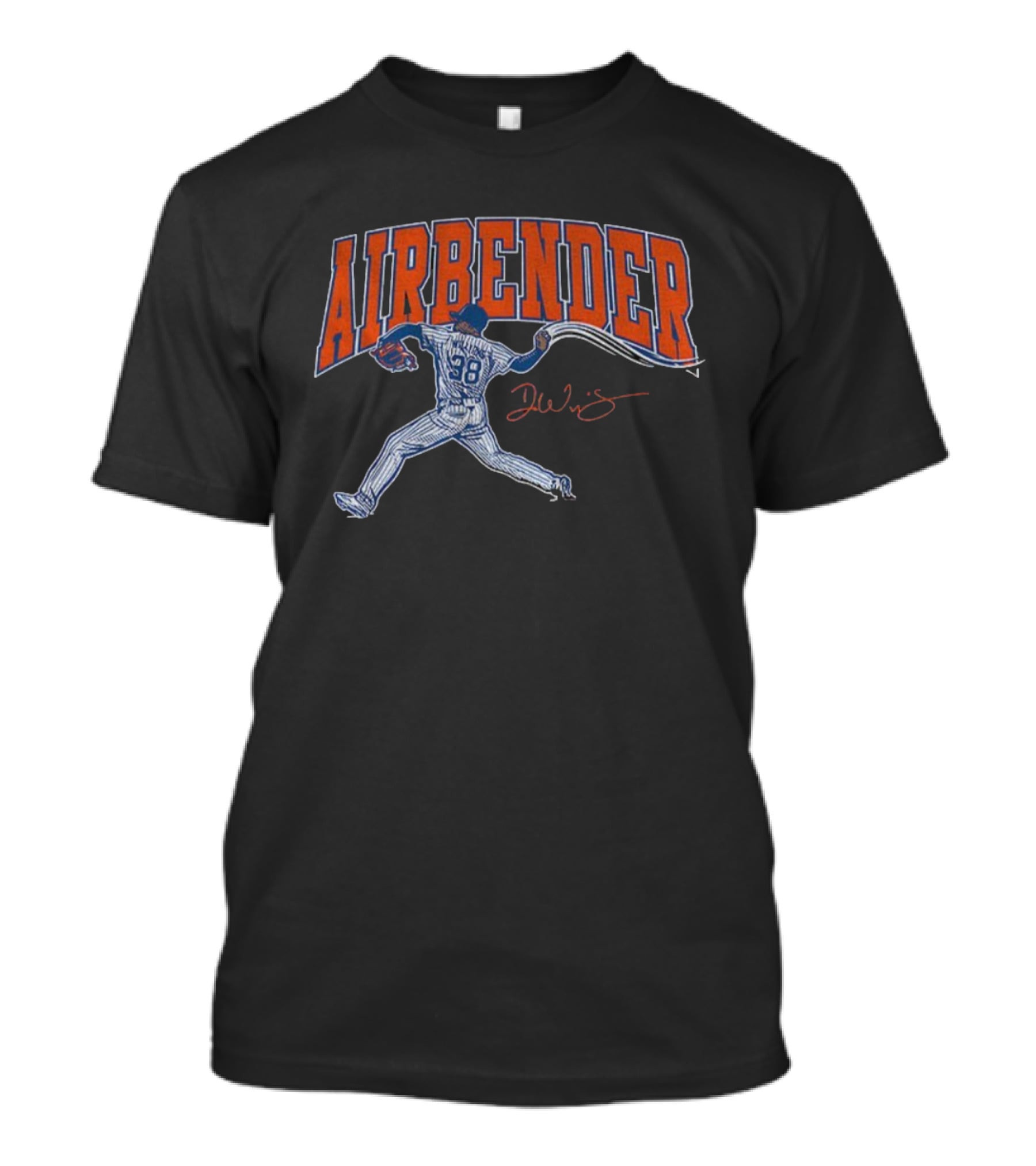 Devin Williams Airbender Baseball Signature 38 T-Shirt