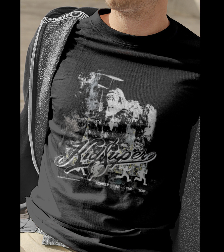 Joey Badas$$ KidSuper Studios Collaboration Kid On Horseback T-Shirt