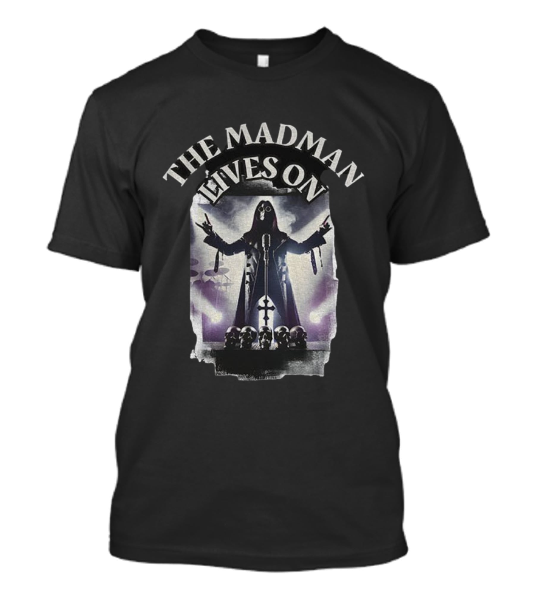 The Madman Lives On Ozzy Osbourne Tribute RIP 2025 T-Shirt