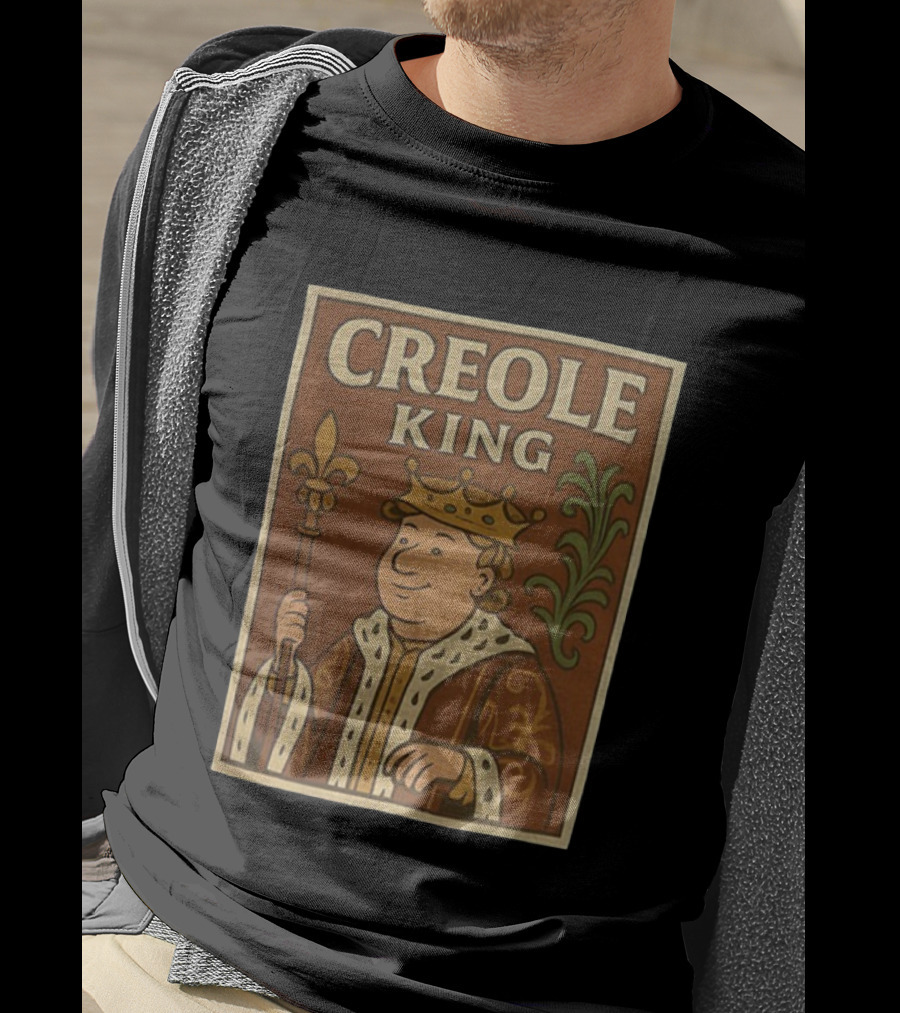 Creole King LSU Tigers Geaux Tigers Football Bayou Lane Kiffin T-Shirt