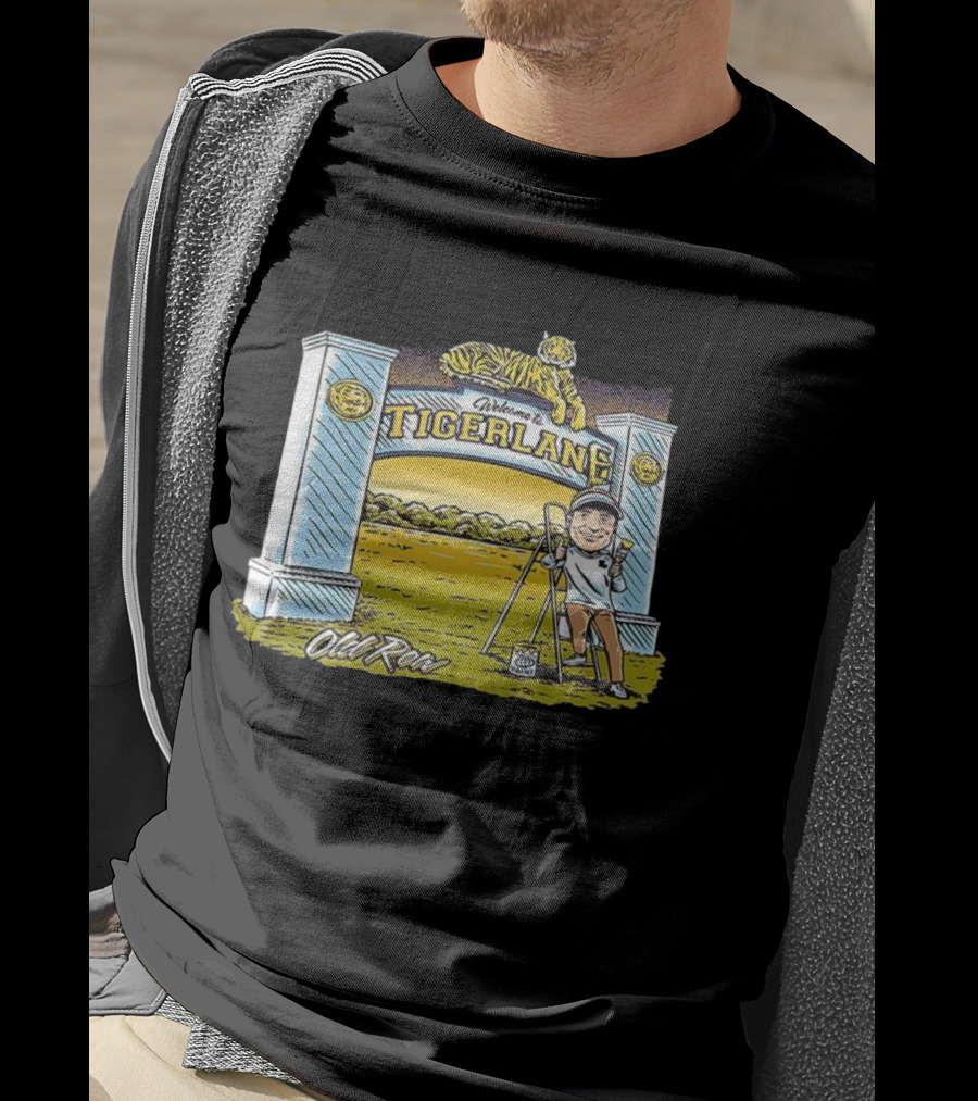 Lane Kiffin Welcome To Tigerlane Old Row T-Shirt